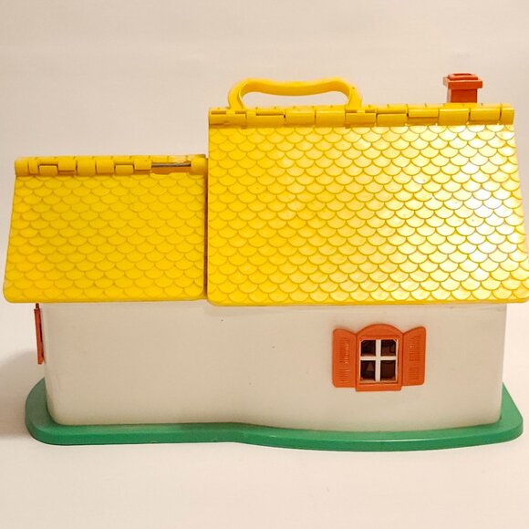 Vintage WEEBLES Cottage Romper Room, Hasbro Toys, 1973, Made in U.S.A - Picture 10 of 16